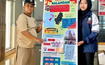 Optimalkan  Potensi  Desa:  Mahasiswa  PTRP  Sekolah  Vokasi  Universitas  Diponegoro Visualisasikan Profil Desa Kalangan melalui Infografis