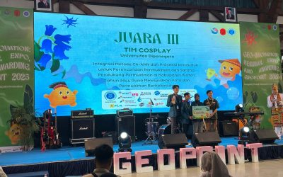 Tim COSPLAY PTRP UNDIP Raih Juara 3 dalam Ajang Geopoint 2024 yang diselenggarakan IMG ITB